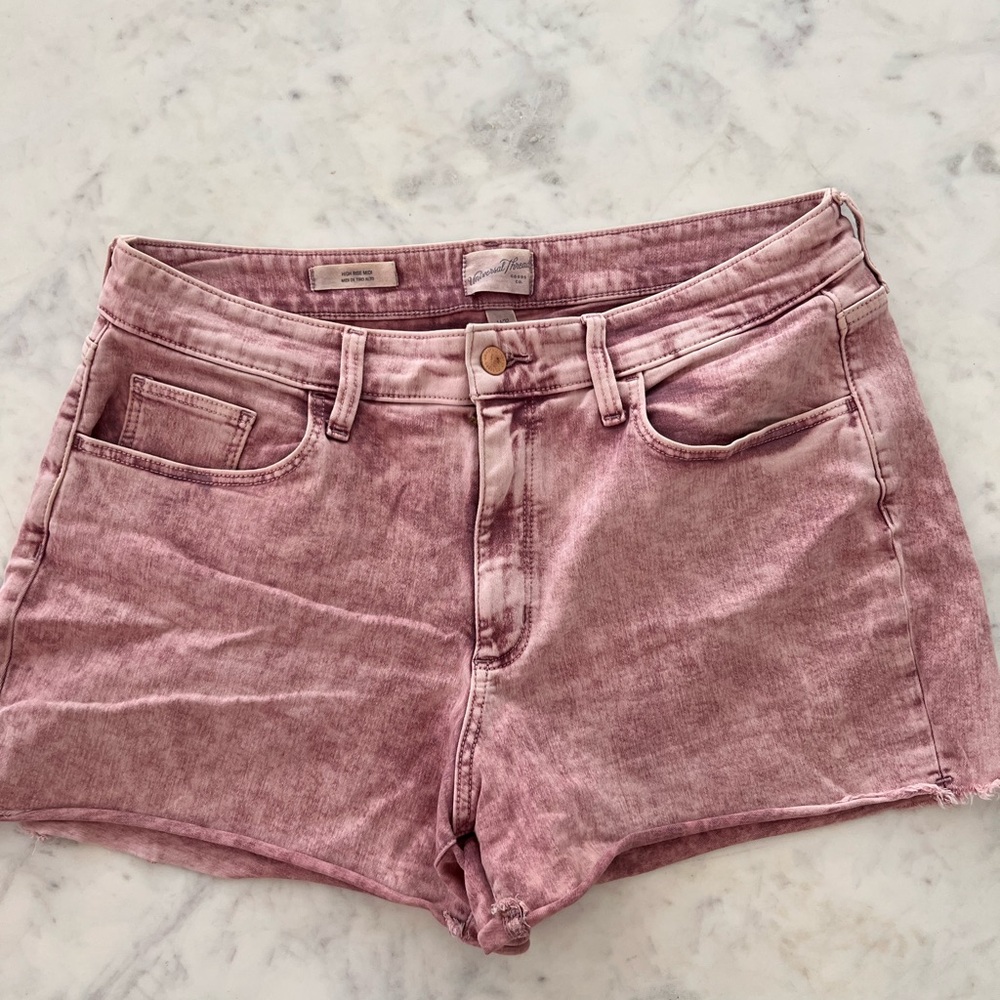 Universal Thread Mauve Jean Shorts Size 14